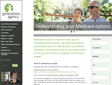 Tablet Screenshot of mygeninsurance.com